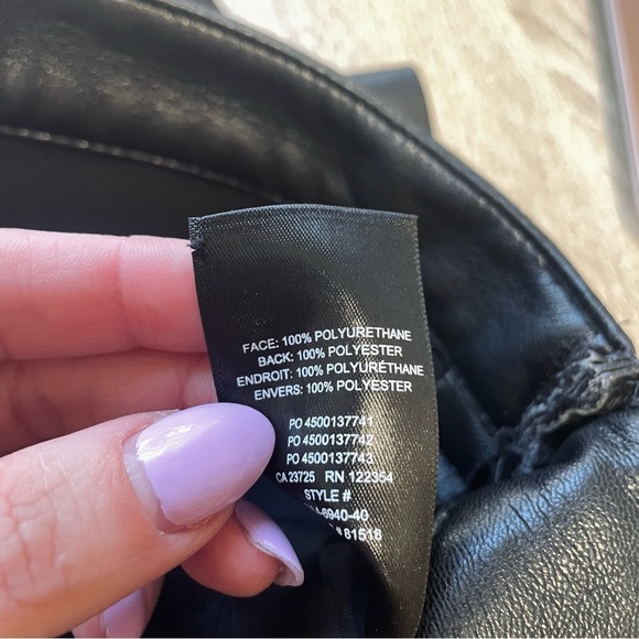 Wilfred Melina Faux Leather Straight Leg Pant - Picture 8 of 8